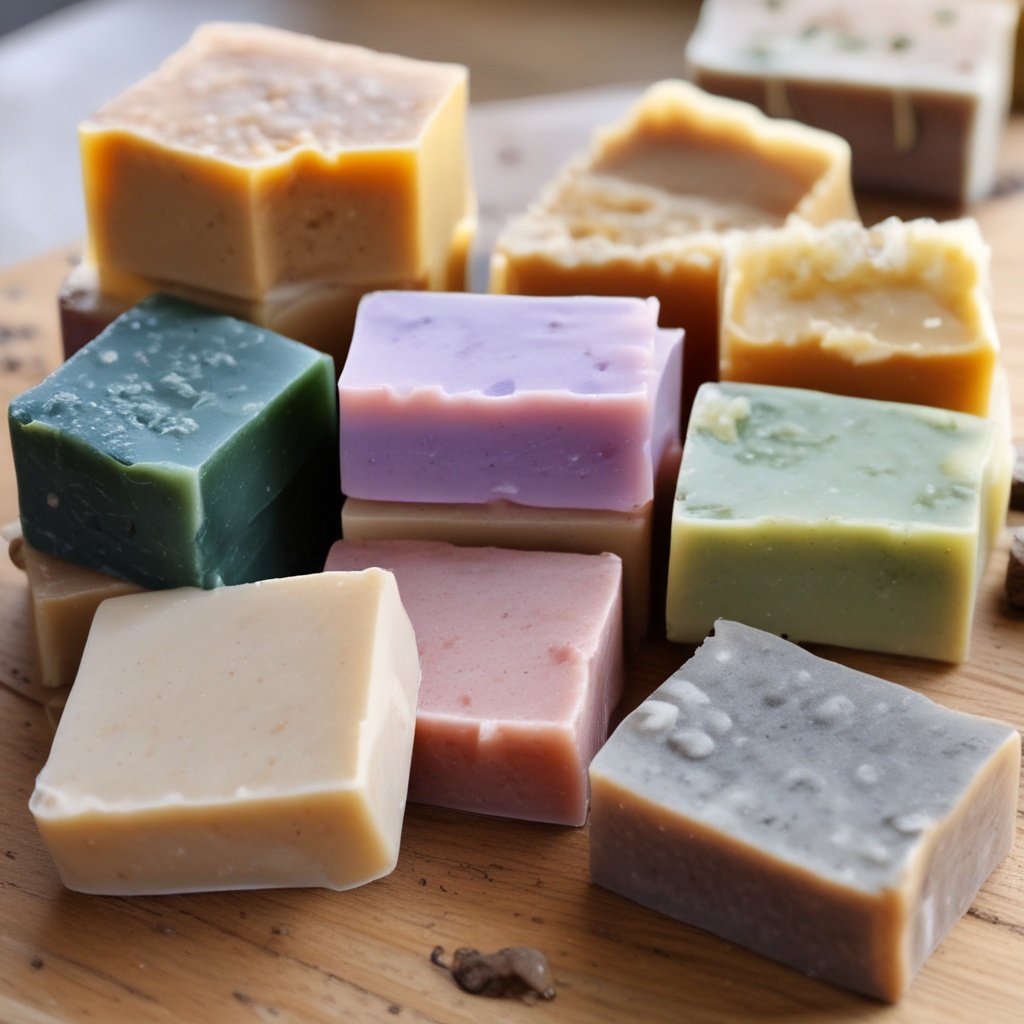 Handmade soap bars